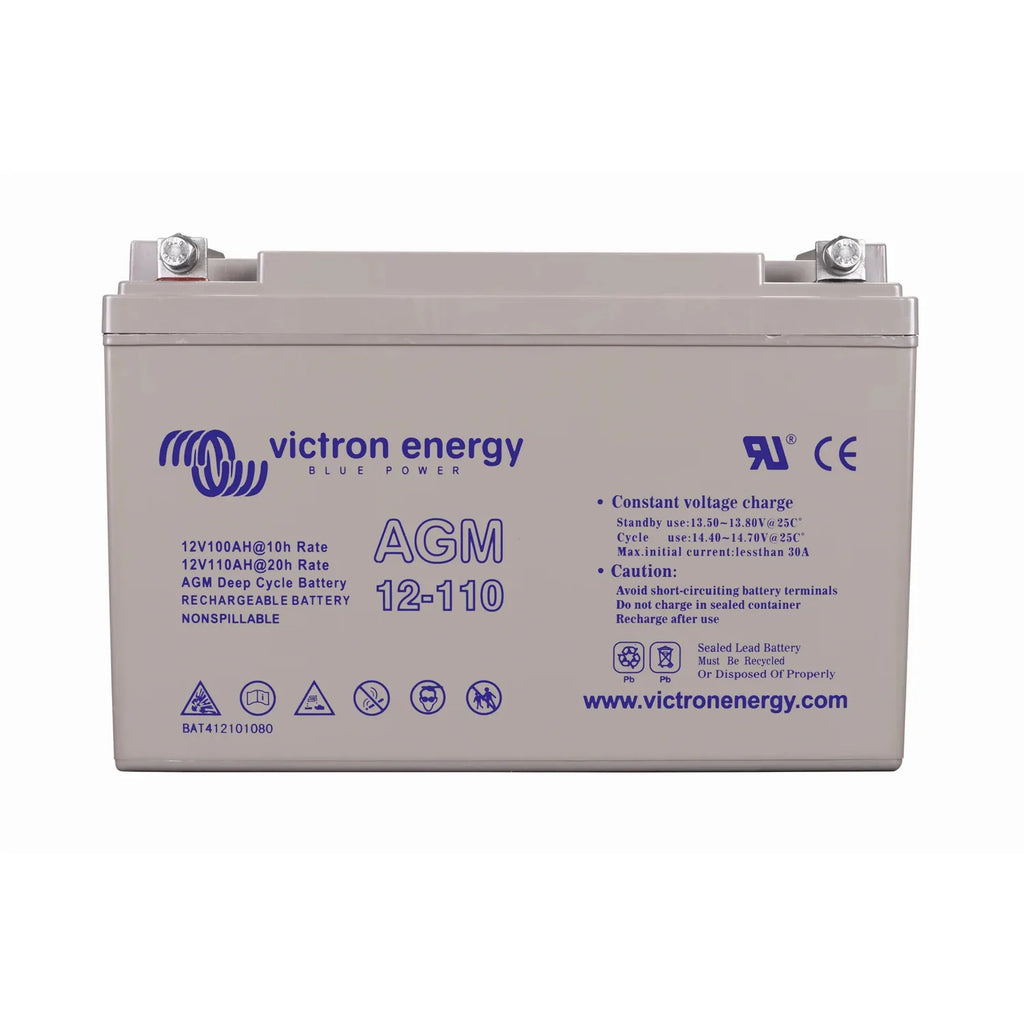 Victron 12V 110Ah AGM Deep Cycle Battery | BAT412101084