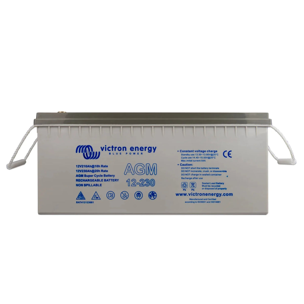 Victron 12V 230Ah AGM Super Cycle Battery M8 | BAT412123081