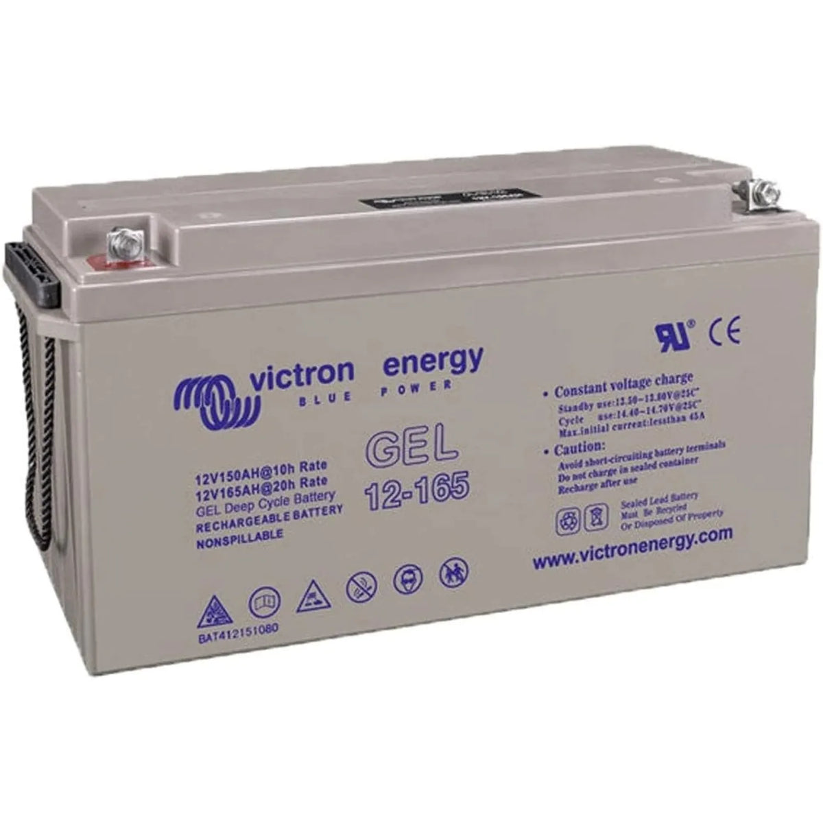 Victron 12V 165Ah Gel Deep Cycle Battery | BAT412151104