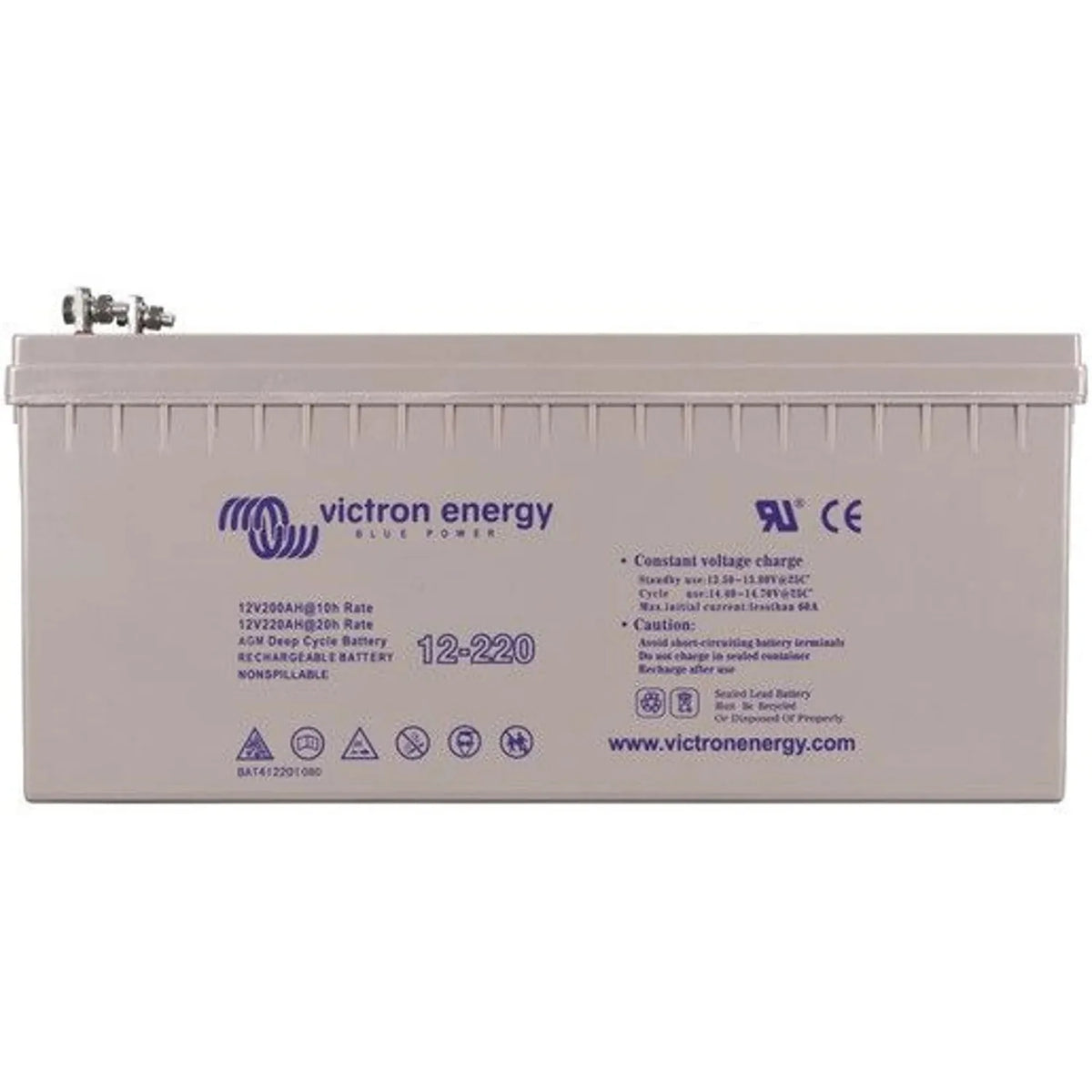 Victron 12V 220Ah Gel Deep Cycle Battery | BAT412201104