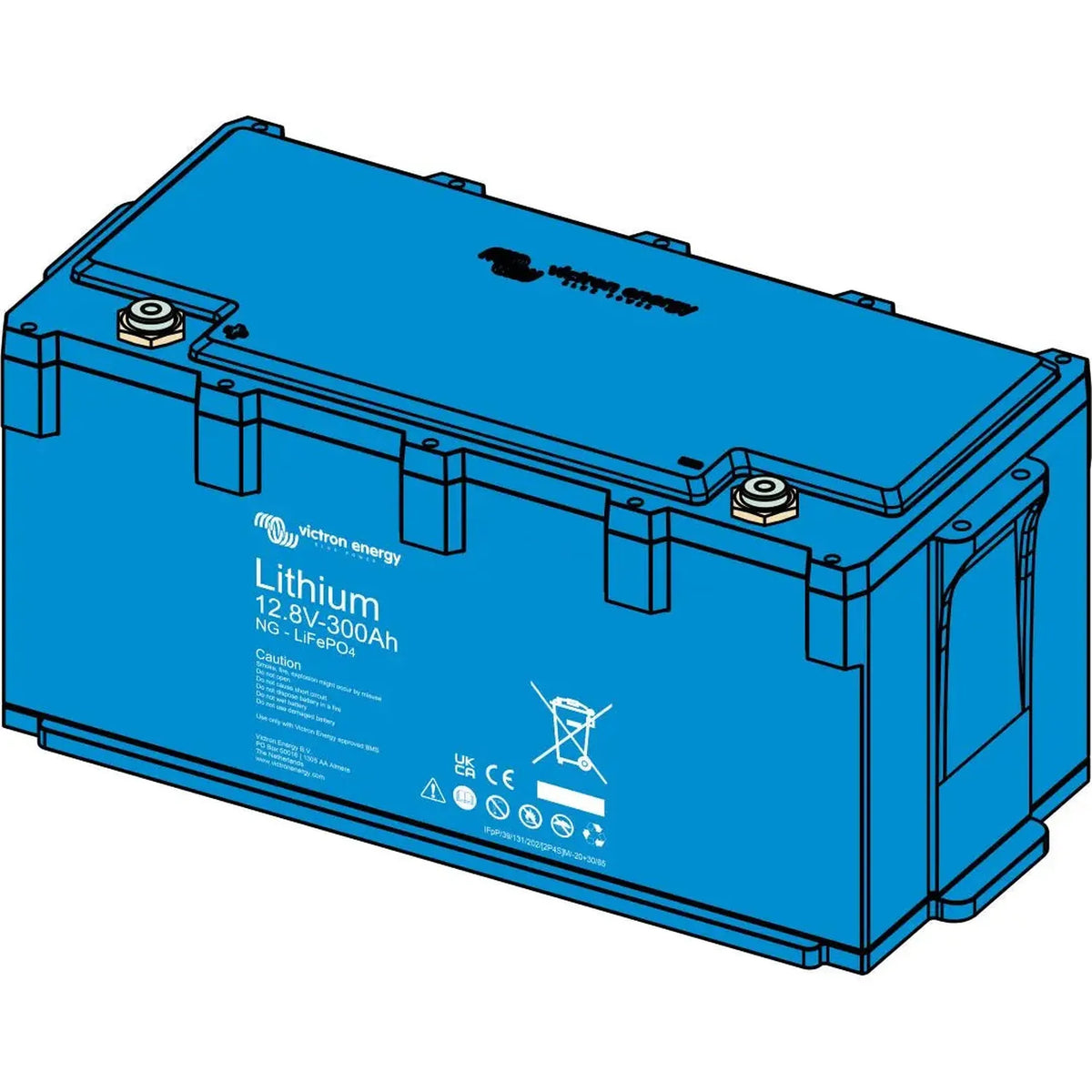 Victron LiFePO4 Battery 12.8V 300Ah NG | BAT512130620