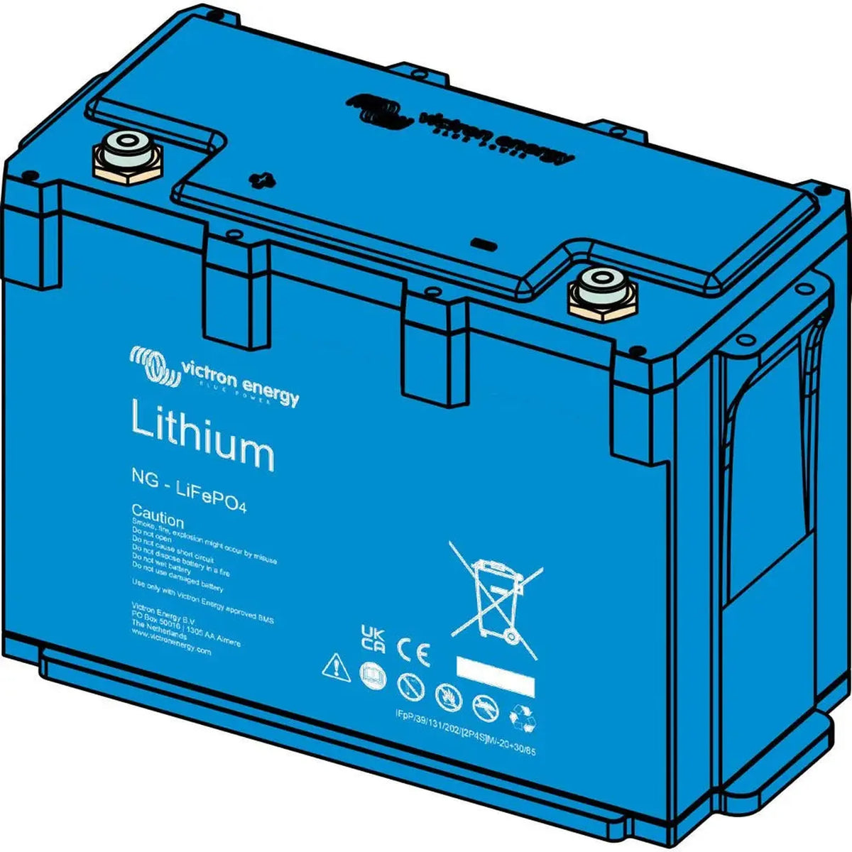 Victron LiFePO4 Battery 25.6V 100Ah NG | BAT524110620