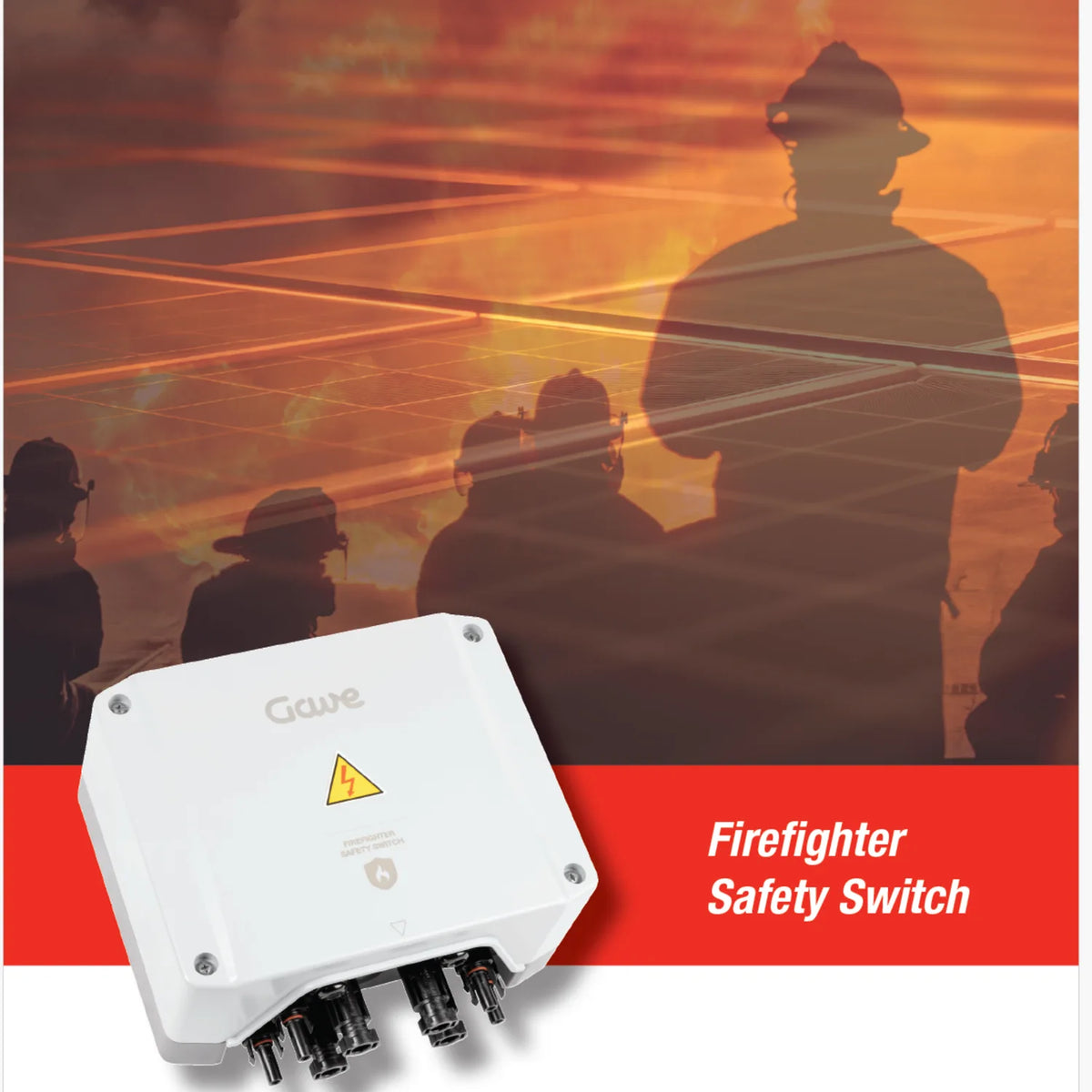 Solar PV Rapid Shutdown Switch 4 String 1500VDC | GAVE SFF140/4