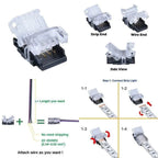 LED Strip Connector Board to Wire 10mm-12mm IP20 | Ledison