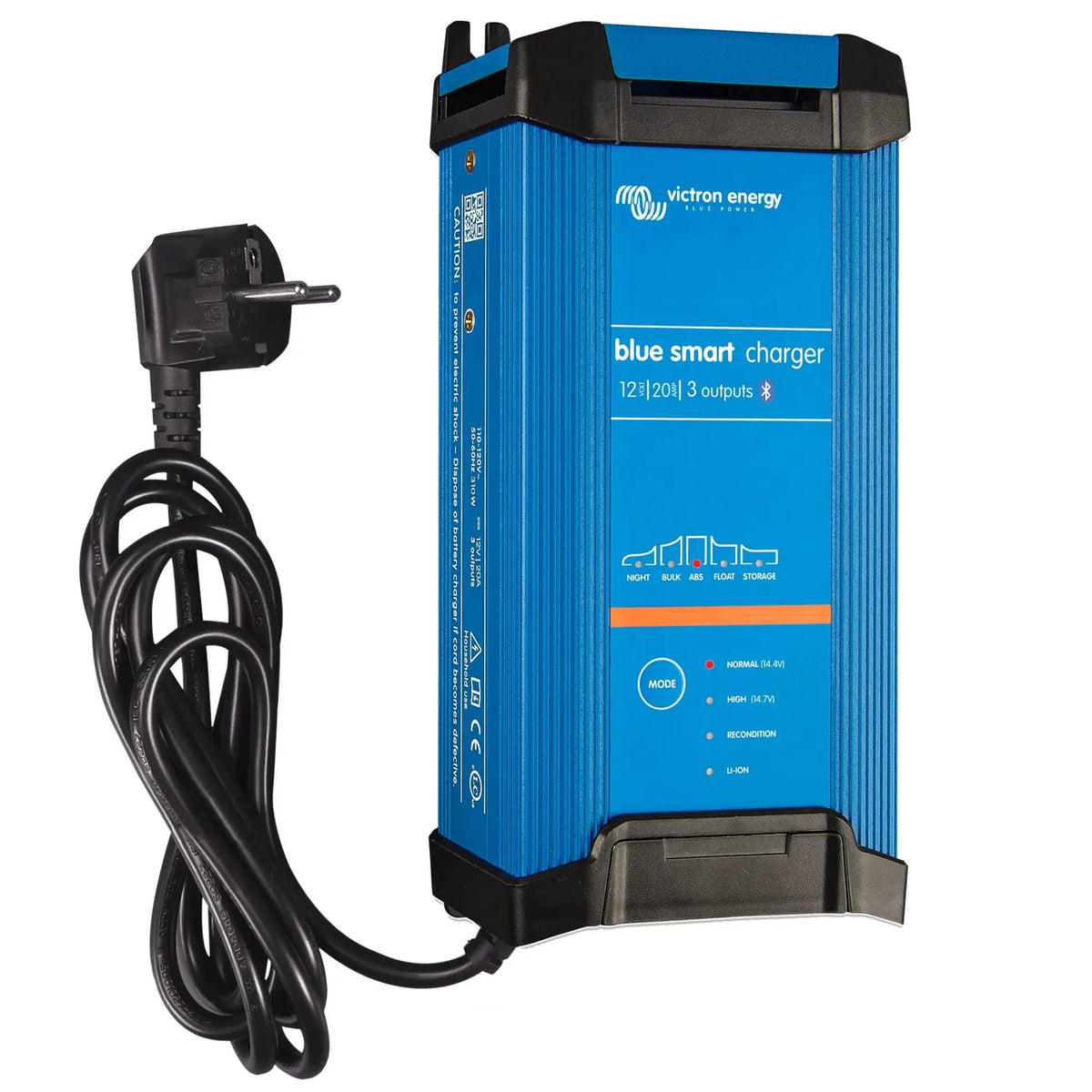 Victron Blue Smart IP22 Charger 12/20(3) 230V CEE 7/7 | BPC122044002