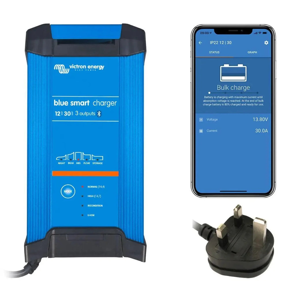Victron Blue Smart IP22 Charger 12/30(3) 230V | BPC123048022