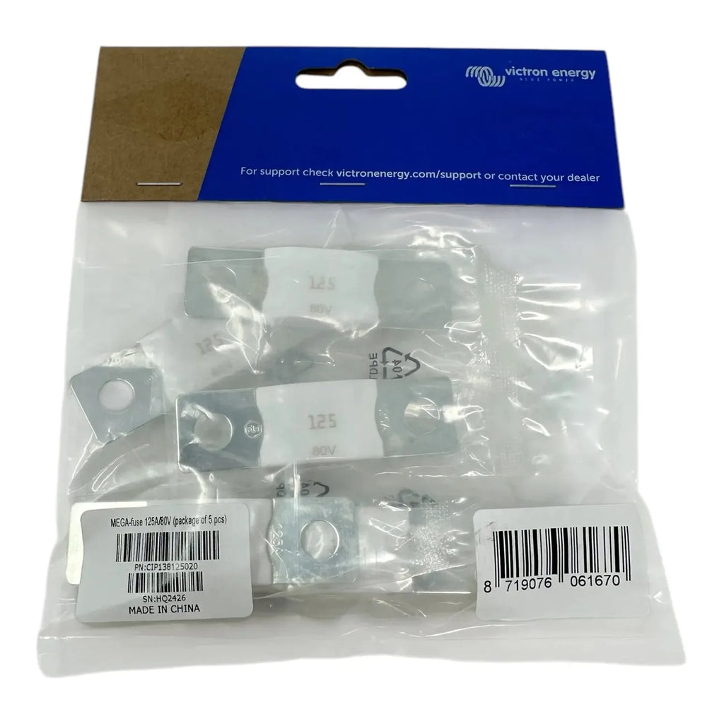 Victron MEGA-fuse 125A/80V Pack of 5 | CIP138125020