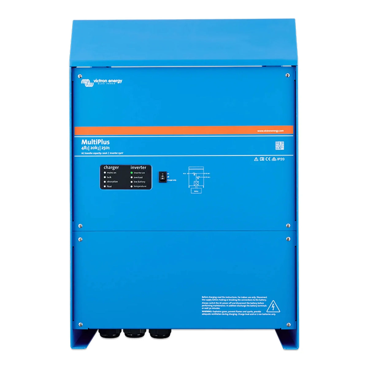 Victron MultiPlus Compact 12/1200/50-16 Inverter Charger 230V | CMP122120000