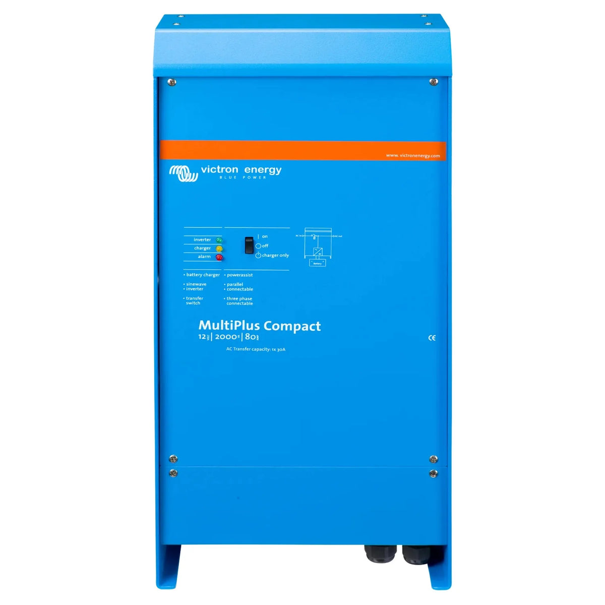 Victron MultiPlus Compact 12/1600/70-16 Inverter Charger 230V | CMP122160000