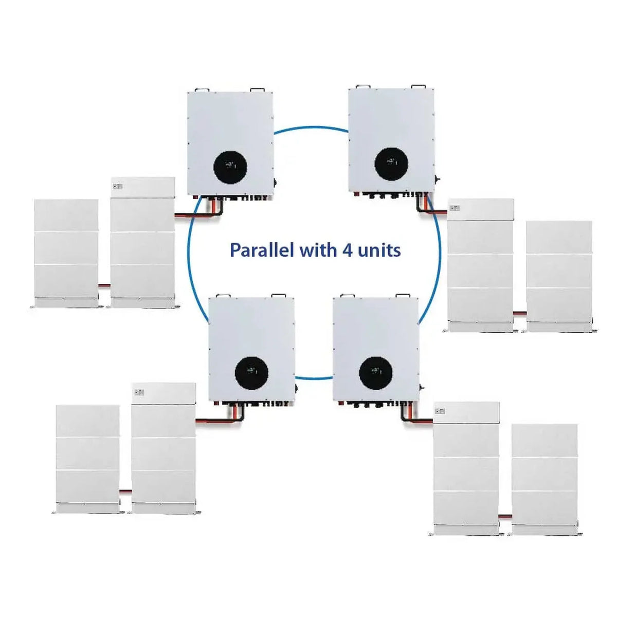 Voltacon Energy Cube 30kW Hybrid Inverter | 30kWh Lithium Battery