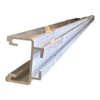U-Shape Aluminium Solar Panel Mounting Rail 1300mm | Voltacon