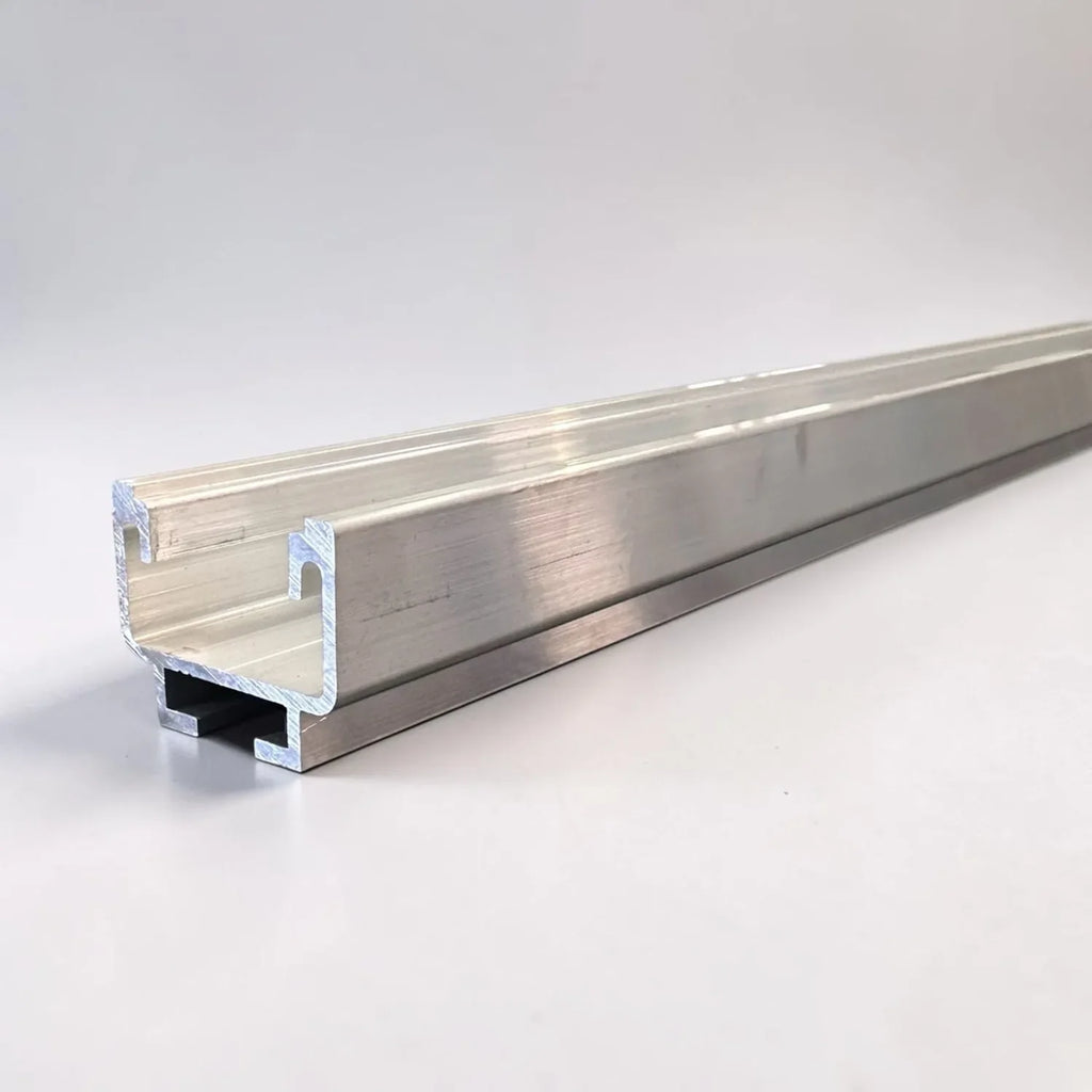 U-Shape Aluminium Solar Panel Mounting Rail 1300mm | Voltacon