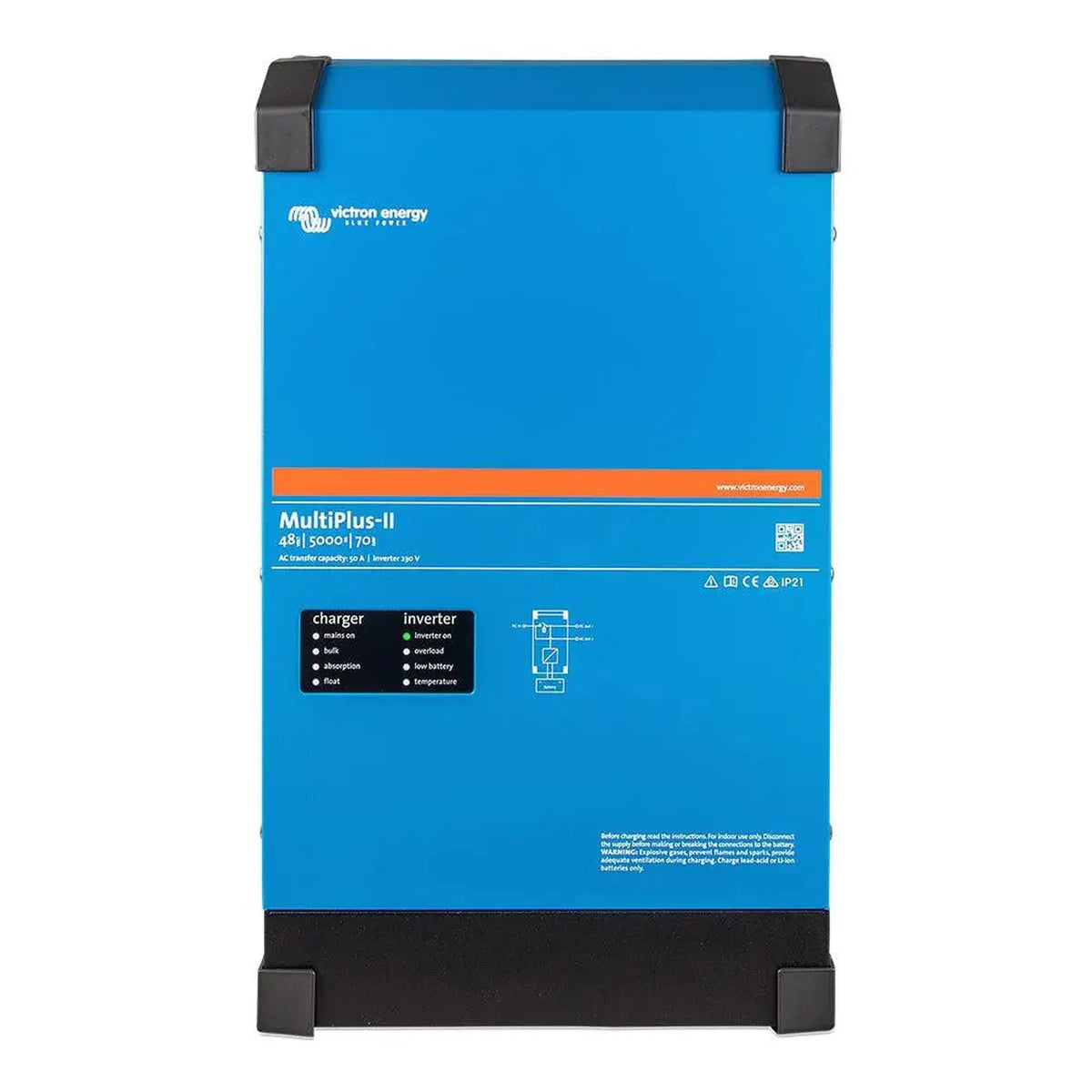 5kW Multiplus-II GX AC Charger with US5000 Battery Storage | Victron