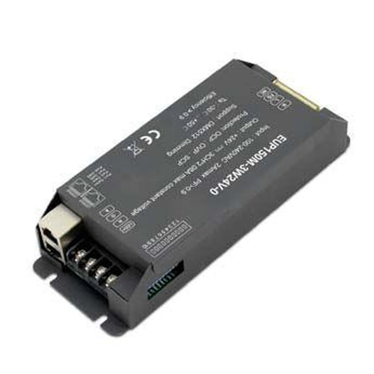 EUCHIPS 150W DMX Dimmable LED Driver 24VDC | EUP150M-3W24V-0