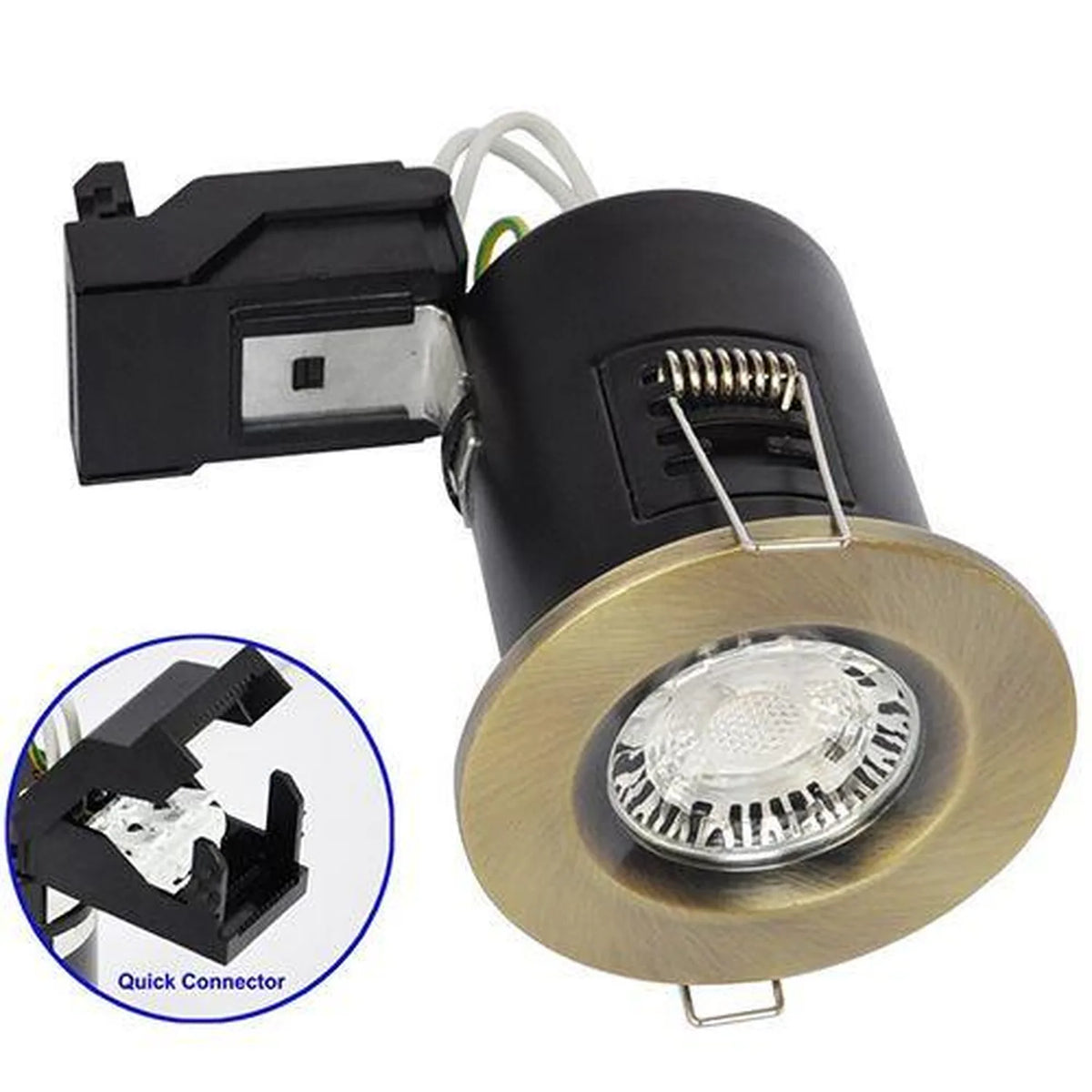 Fire Rated GU10 6W LED Downlight 2700K 550lm | Voltaled
