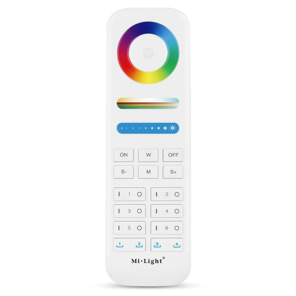 6 Zone RGB CCT LED Remote Control | Mi-Light FUT089S