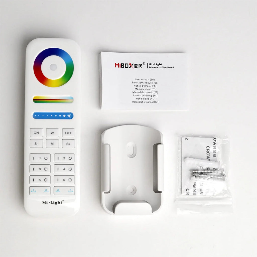 6 Zone RGB CCT LED Remote Control | Mi-Light FUT089S