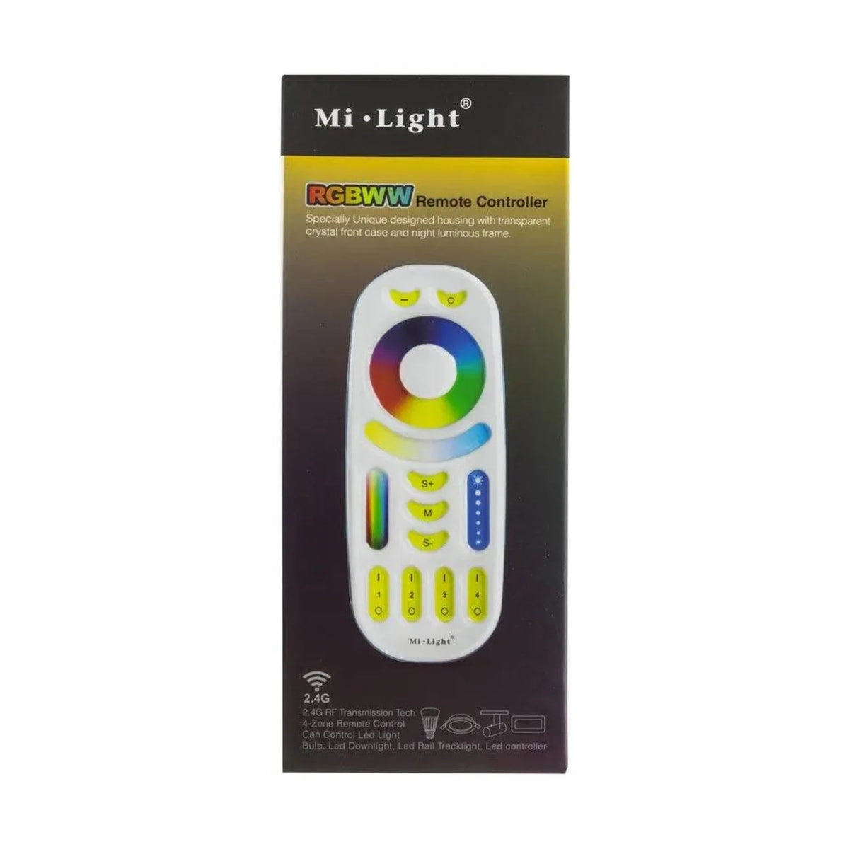 Mi-Light RGBWW 4 Zone RF Remote Control | Skydance