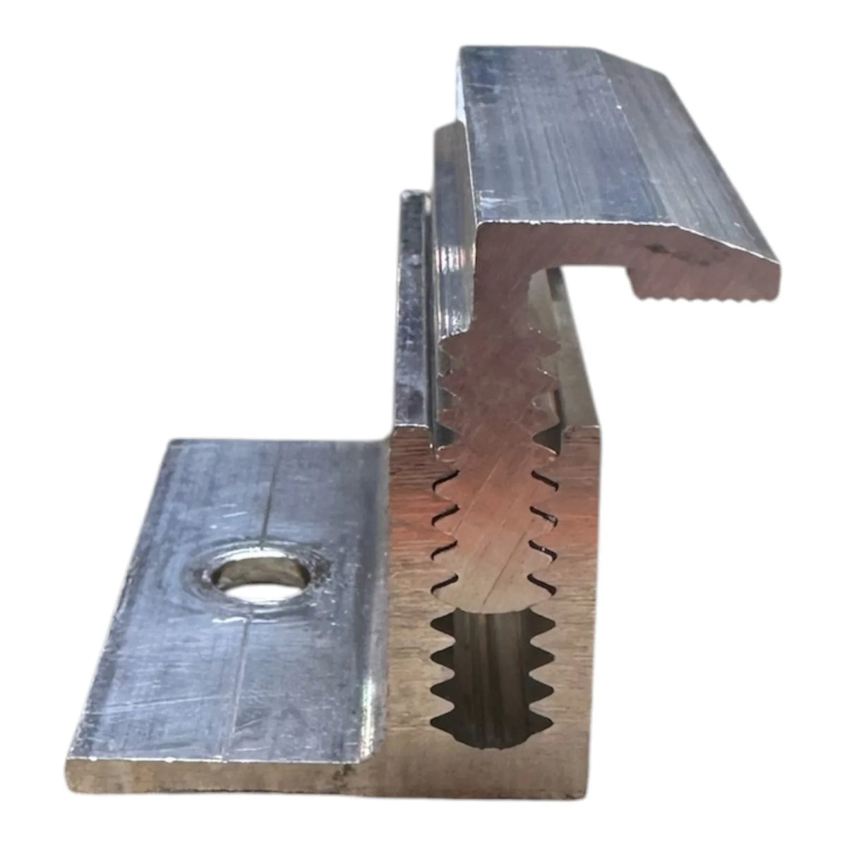 Adjustable End Clamp 30mm-40mm for Solar Panels | Voltacon