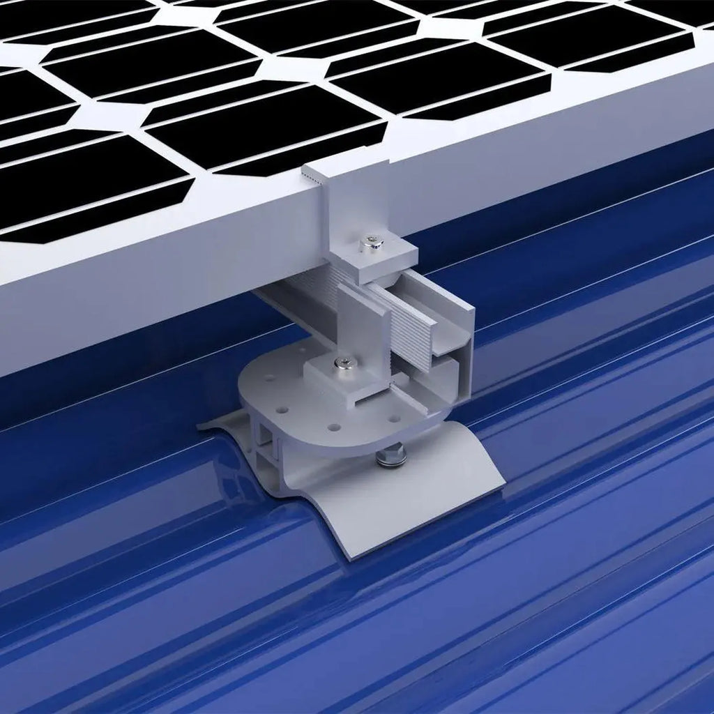 Corrugated Roof Bracket for Solar Panel Mounting Rail | Voltacon