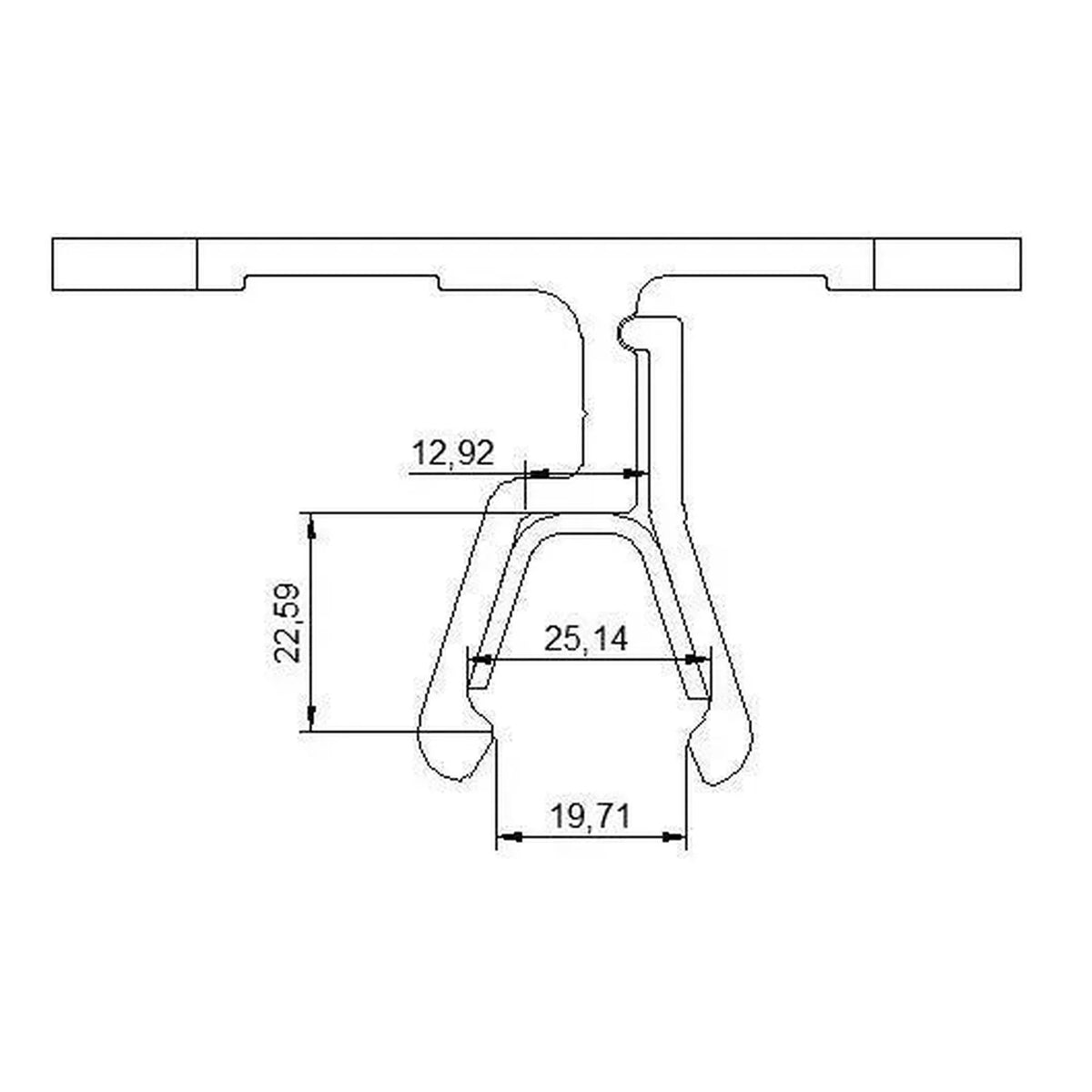 Klip-Lok 406 Solar Panel Rail Mounting Clamp | Voltacon