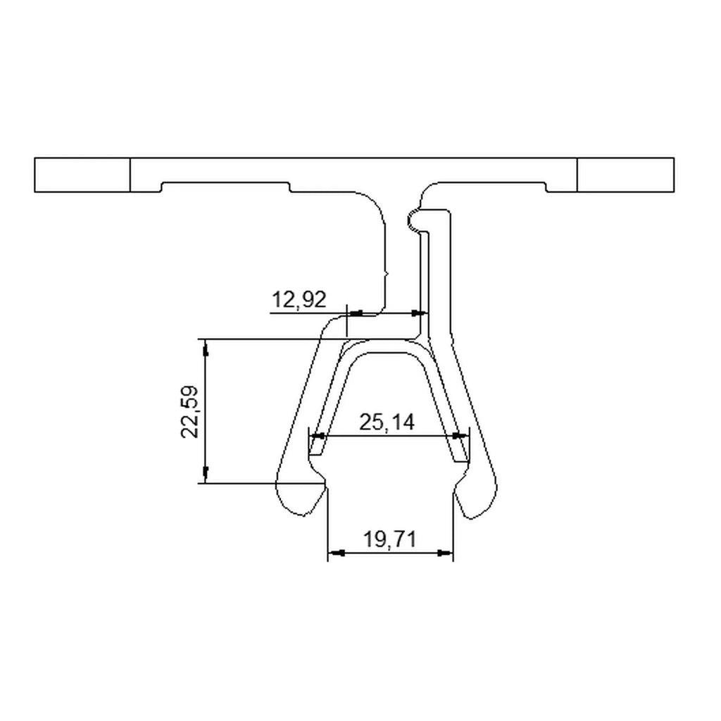 Klip-Lok 406 Solar Panel Rail Mounting Clamp | Voltacon