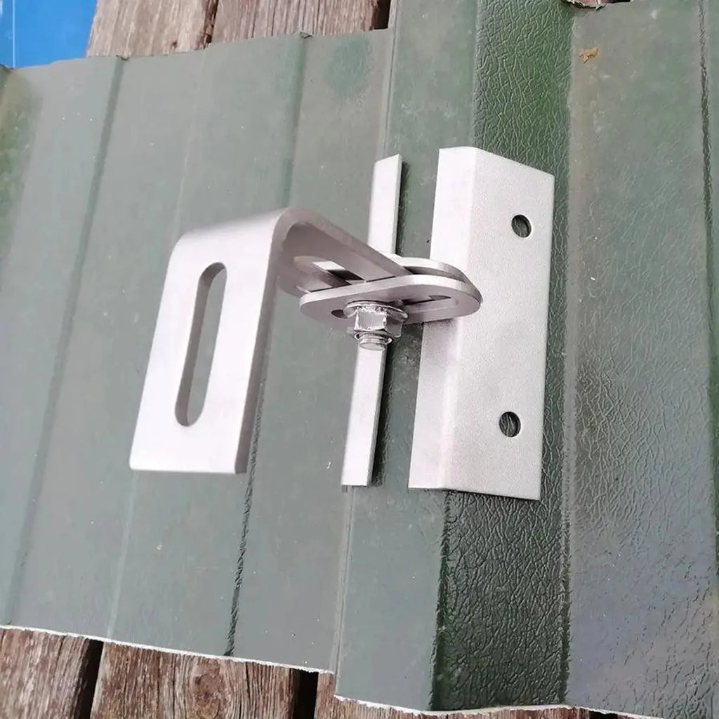 Adjustable Solar Panel Mounting Bracket for Metal Roof | Voltacon