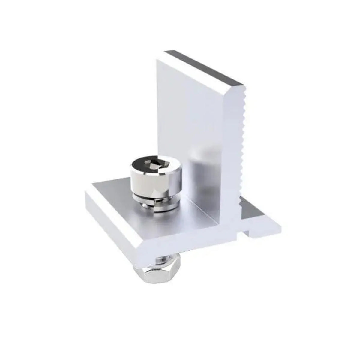 Solar Rail Clamp for Adjustable Hooks and Hanger Bolts