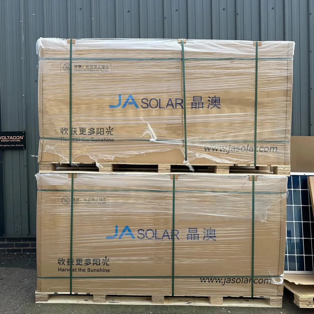 JA Solar 600W Bifacial N-Type Solar Panel | JAM72D40-600/MB