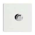1 Gang 2 Way LED Dimmer Switch 0-120W | Varilight V-Pro JDQP401S