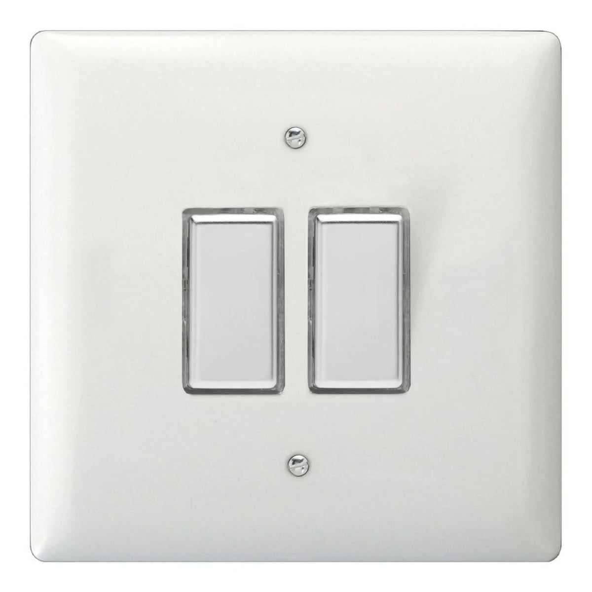 Varilight V-Pro 2 Gang Remote Dimmer Switch LED 0-100W