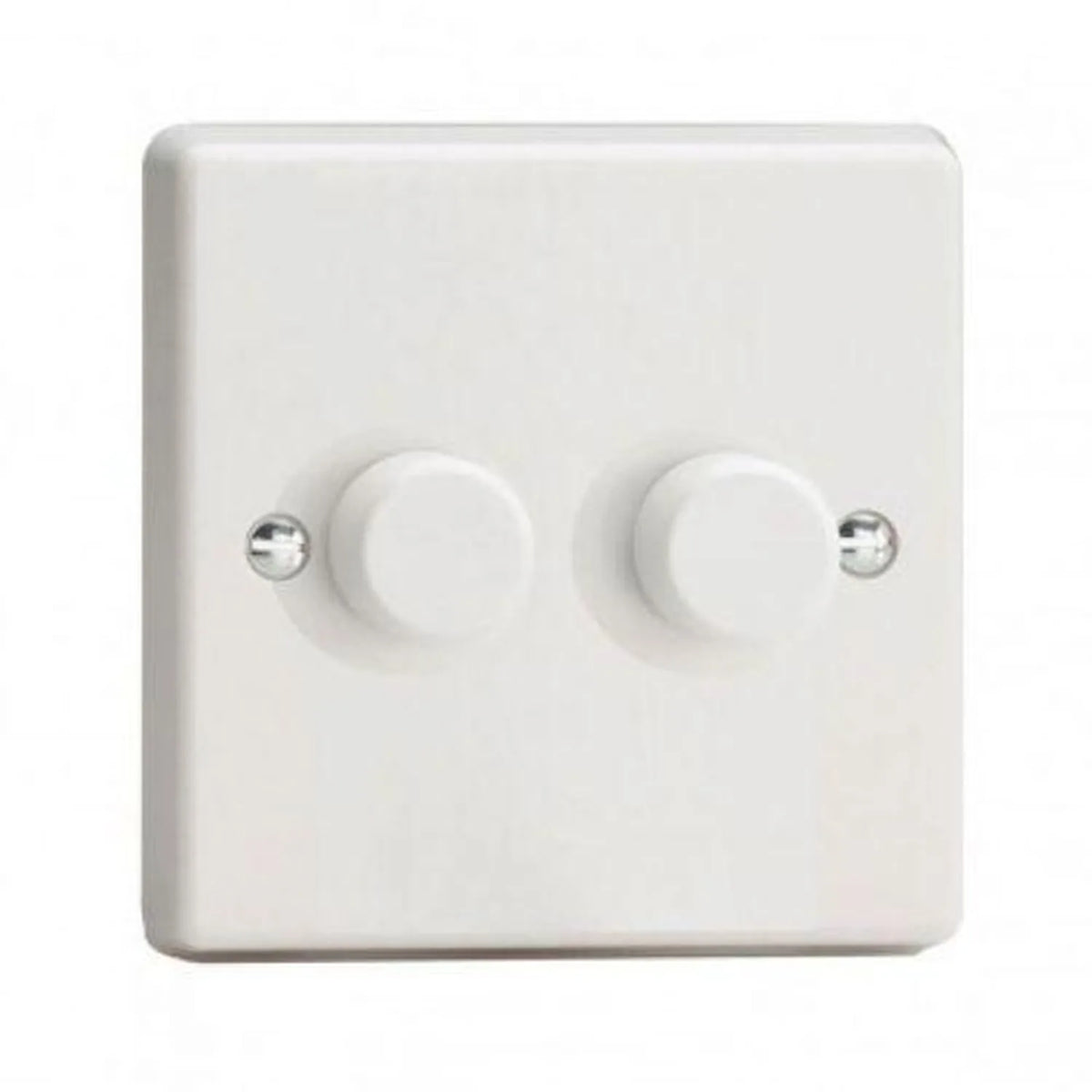 2 Gang Push-On/Off LED Dimmer Switch 120W | Varilight V-PRO