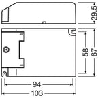 LED Driver Constant Current 38W | Osram Element LD 38/220-240/900