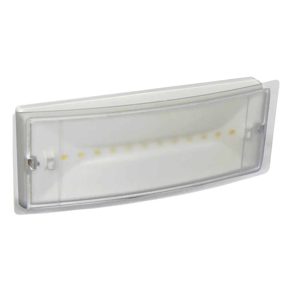 LED Emergency Bulkhead Light 3W IP42 100lm | Olympia