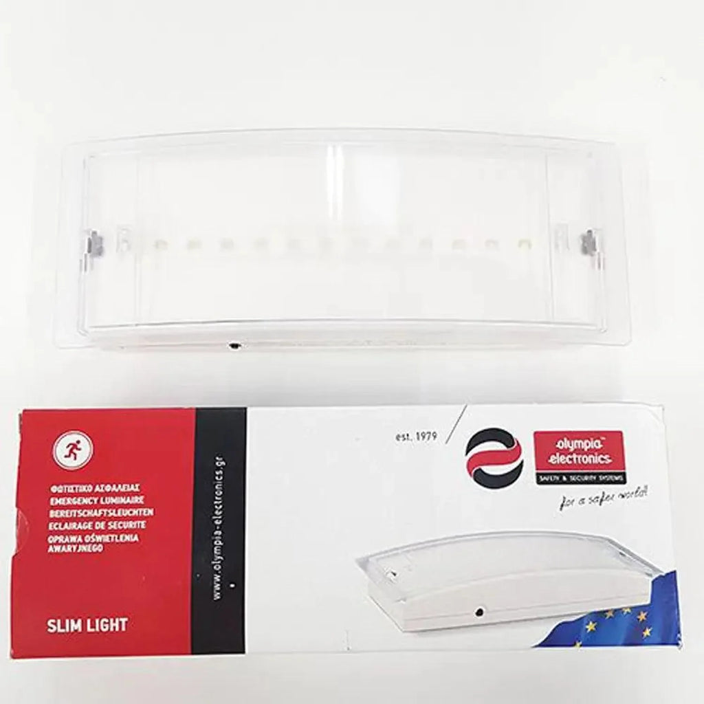 LED Emergency Bulkhead Light 3W IP42 100lm | Olympia