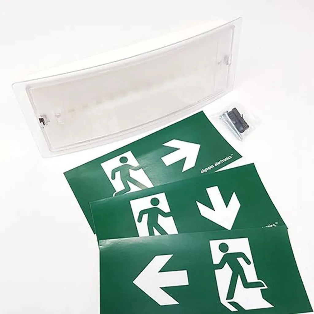LED Emergency Bulkhead Light 3W IP42 100lm | Olympia
