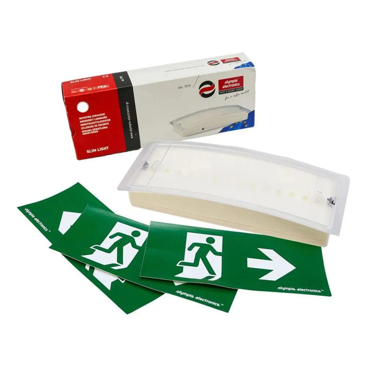 LED Emergency Bulkhead Light 3W IP42 100lm | Olympia