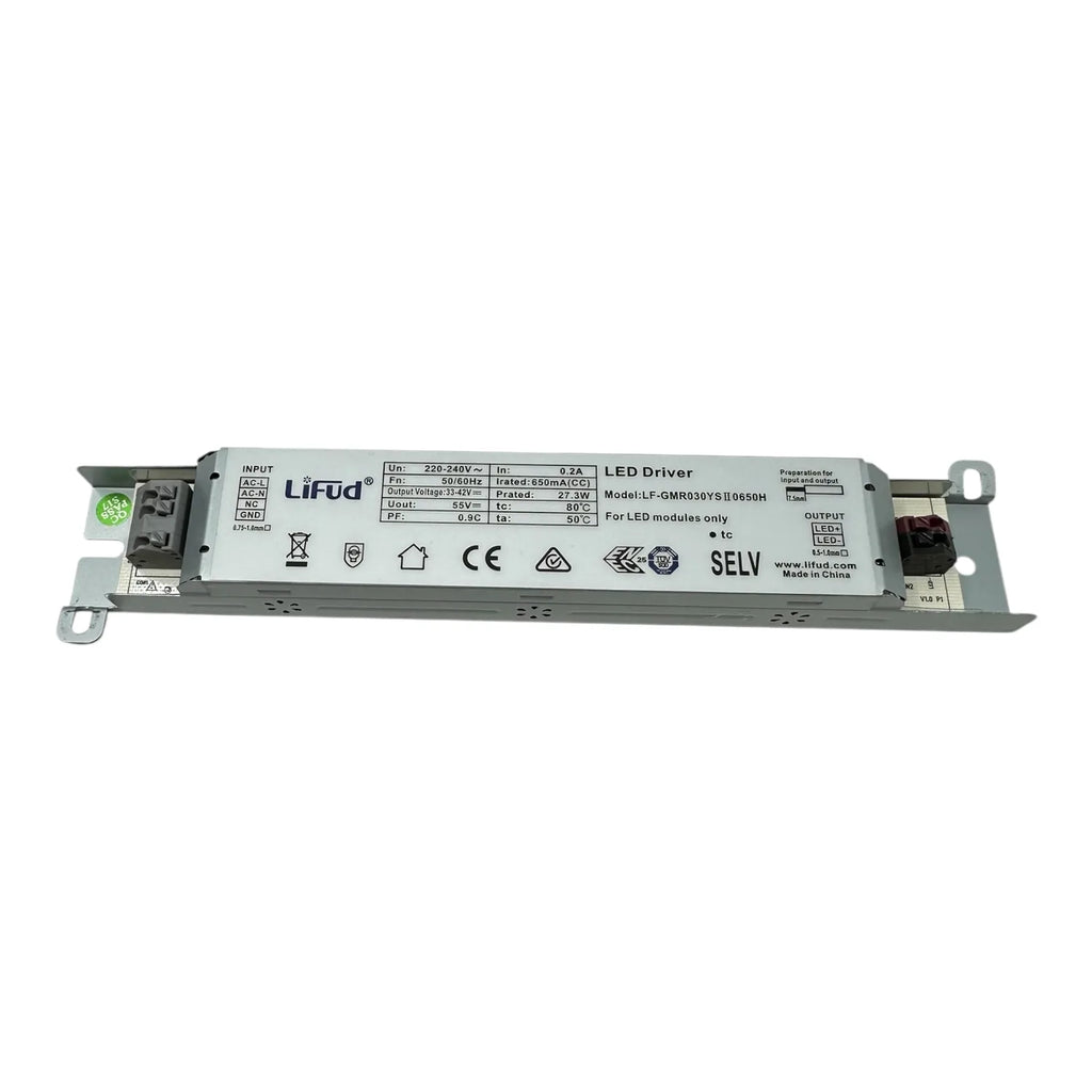 LED Constant Current Driver 30W 650mA | Lifuid LF-GMR030YS650H