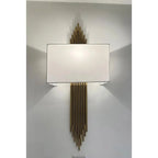 Lavenham Wall Light Gold Finish 6W LED Bulb Dimmable | Ledison