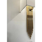 Lavenham Wall Light Gold Finish 6W LED Bulb Dimmable | Ledison