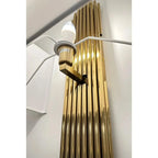 Lavenham Wall Light Gold Finish 6W LED Bulb Dimmable | Ledison