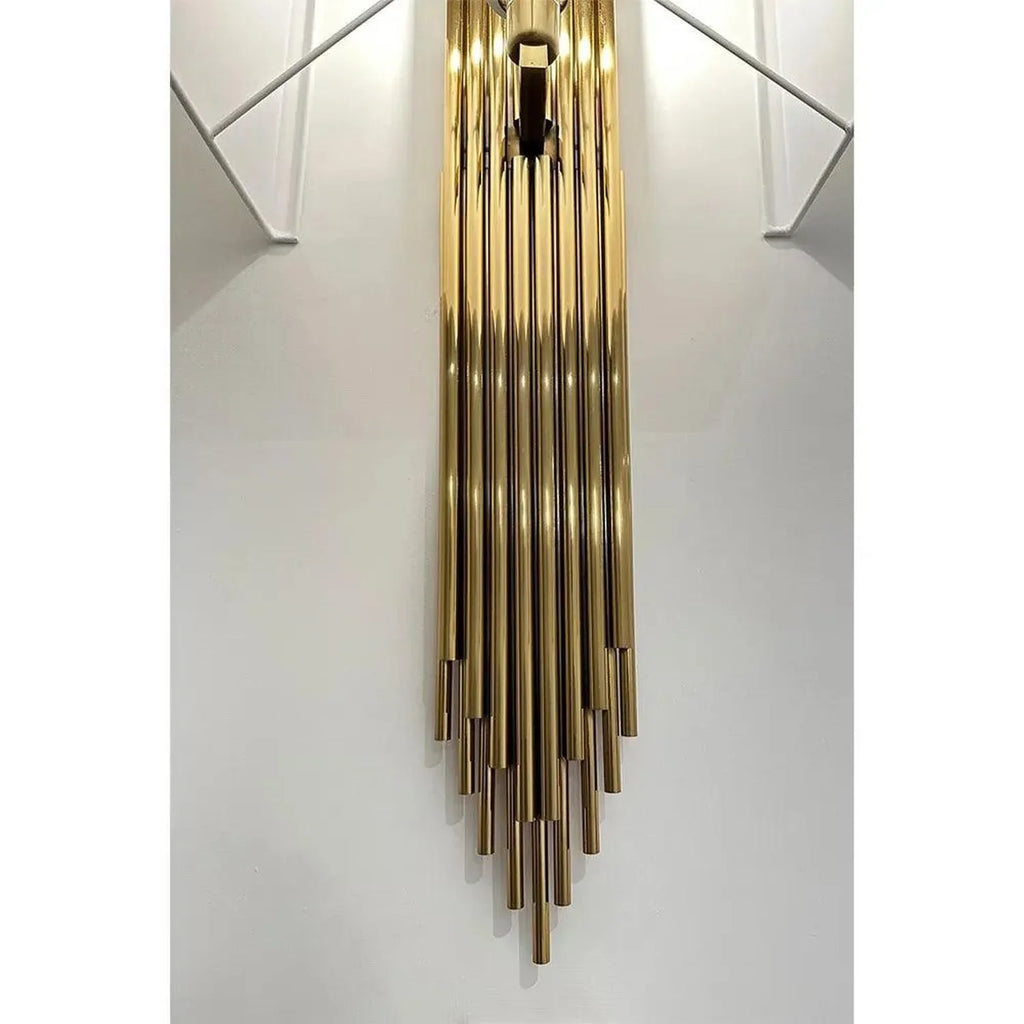 Lavenham Wall Light Gold Finish 6W LED Bulb Dimmable | Ledison