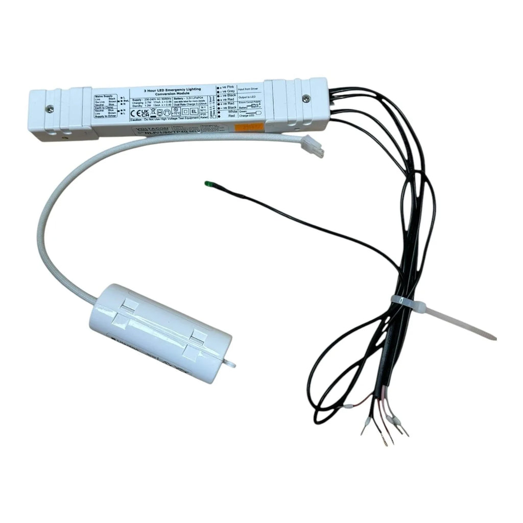 LED Emergency Conversion Kit LiFePO4 Battery | Liteplan NLP/1S/80/TP40