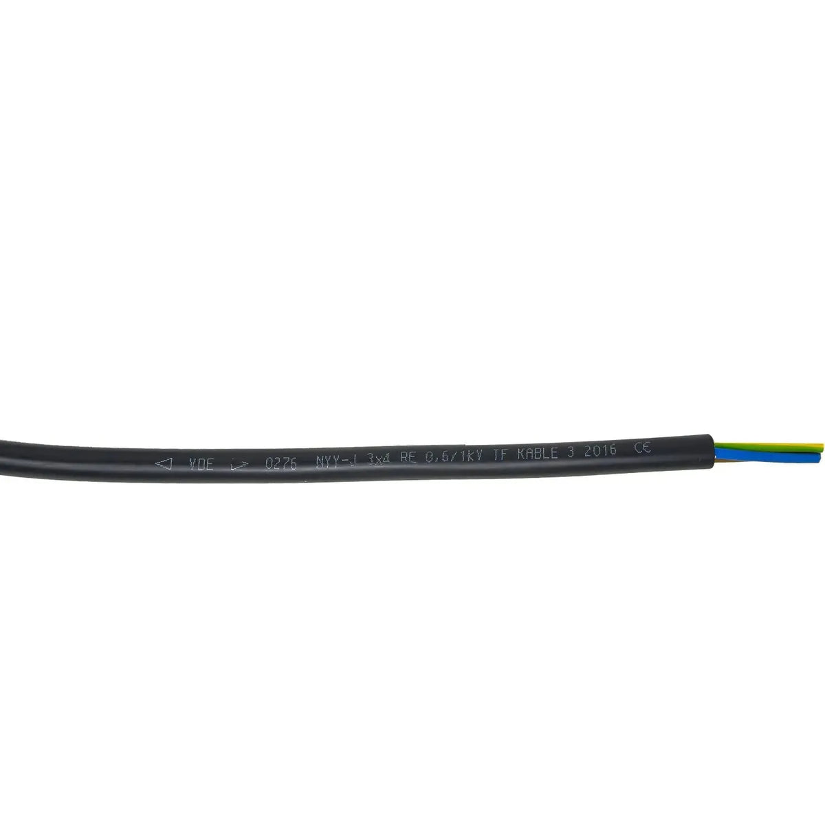 NYY-J 3 Core 4mm² AC Power Cable 0.6/1kV | Helukabel
