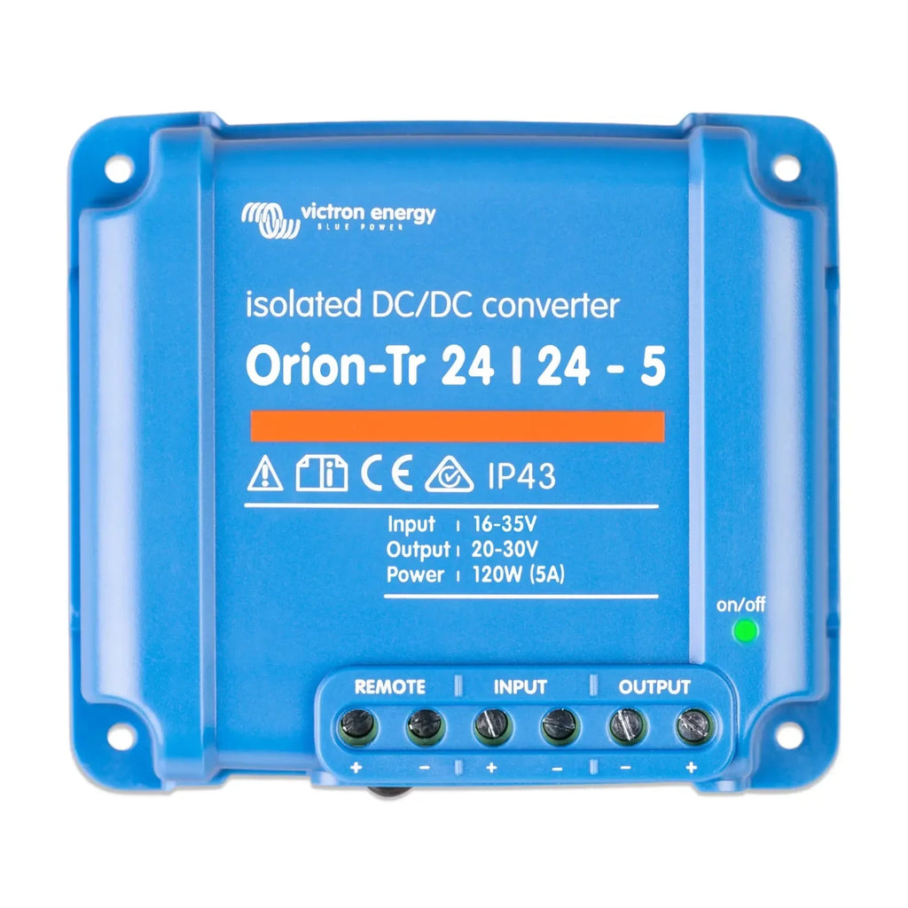 Victron Orion-Tr 24/24-5A Isolated DC-DC Converter 120W | ORI242410110