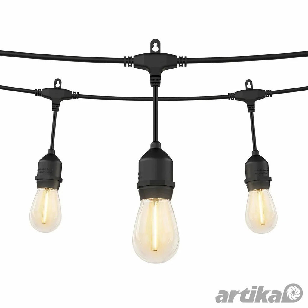 Artika Eclipse Solar String Lights 20 LED 12.8m