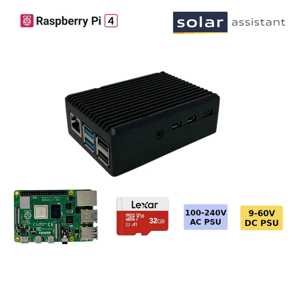 Solar Assistant Raspberry Pi 4 Solar Inverter Monitor | Voltacon