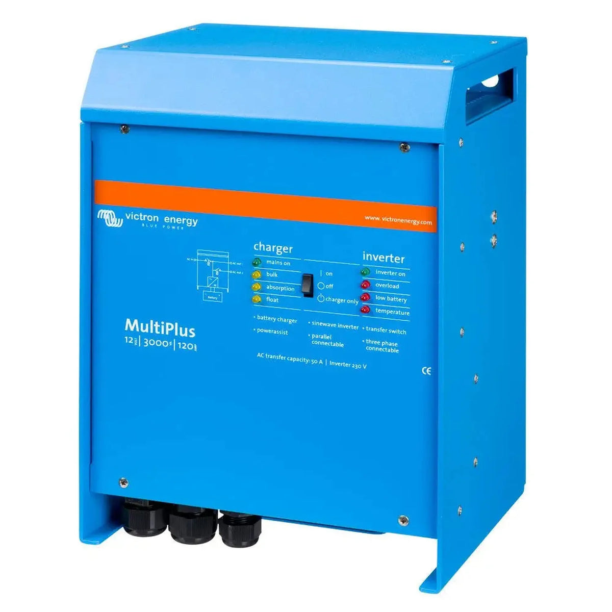 Victron MultiPlus 12/3000/120-16 Inverter Charger 230V | PMP122300001