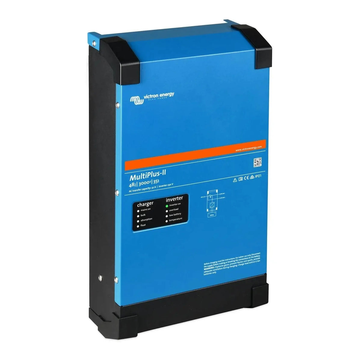 Victron MultiPlus-II 48/3000/35-32 Inverter Charger 230V | PMP482305012