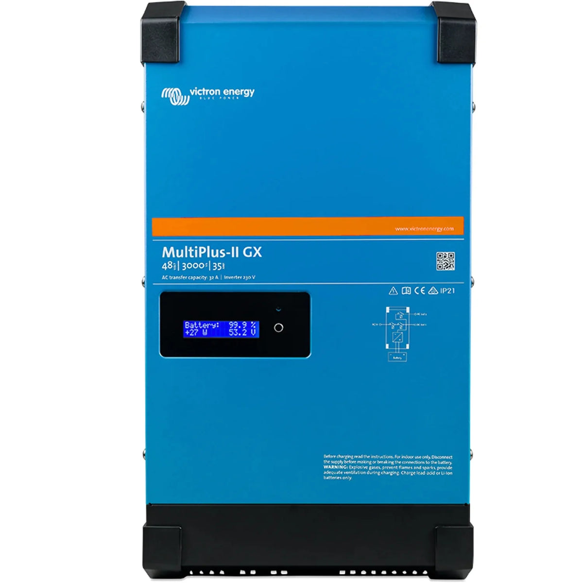 Victron MultiPlus-II 48/4k5/55-32 Inverter Charger 230V GX | PMP482406000